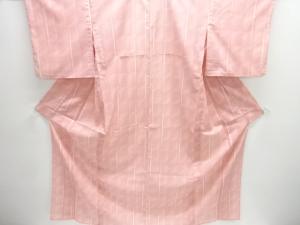 駒絽抽象模様小紋着物